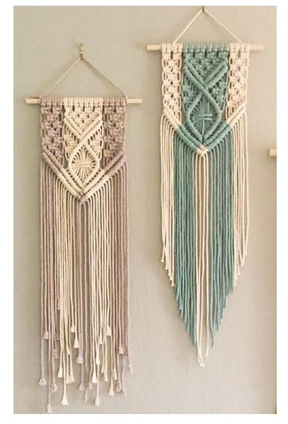 Plain Polished KT-WH-109 Macrame Wall Hanging, Packaging Type : Carton Box