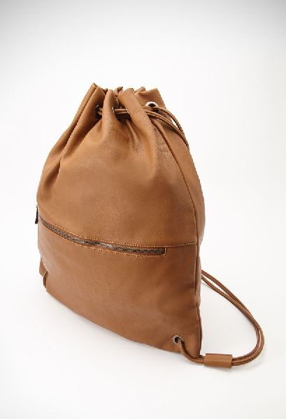 Plain Leather Drawstring Bags, Feature : Durable, Easy To Carry