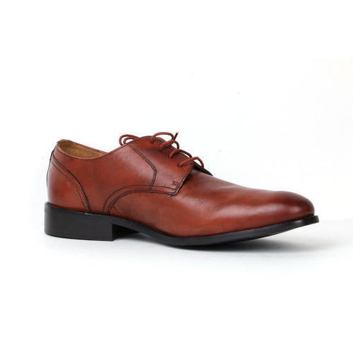 Pure Leather Shoes, Color : Brown