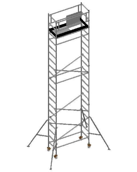 Cold Rolled Steel Access Tower, for Industrial Use, Feature : Hard Structure, Rust Proof