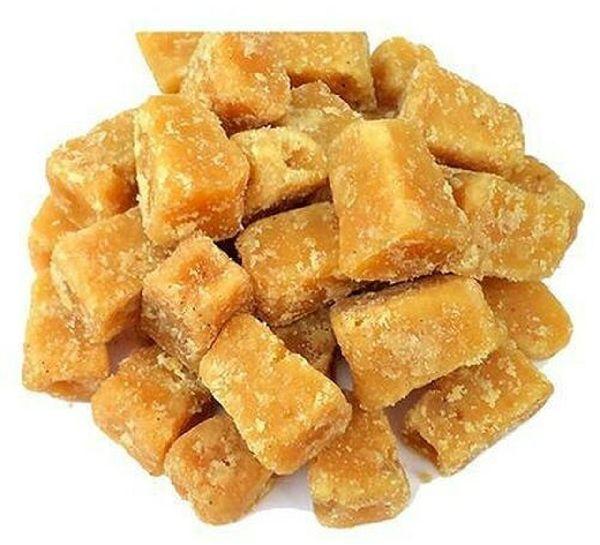 Organic Sugarcane Jaggery Cubes, for Sweets, Tea, Packaging Type : Plastic Packet