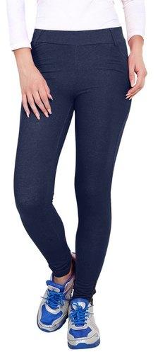 Ladies Plain Stretchable Legging