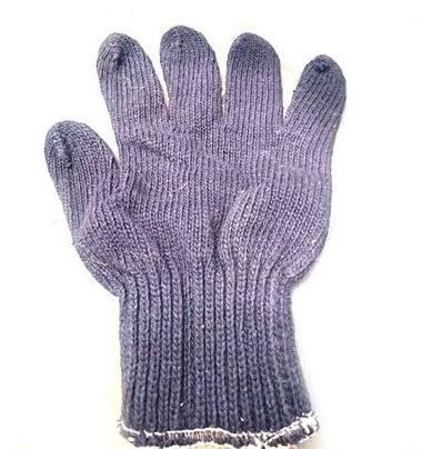 Cotton Knitted Safety Gloves