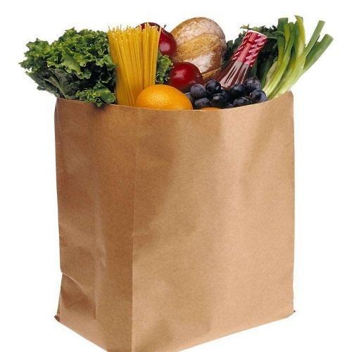 Grocery Paper Bags, for Gift Packaging, Shopping, Capacity : 1kg, 2kg, 5kg