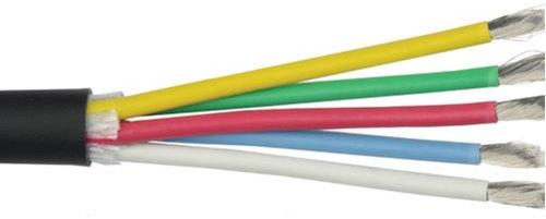 Flexible Five Core Cable, Length : 20 to 50 m