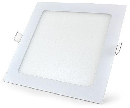 Square led panel light, Color : Warm White