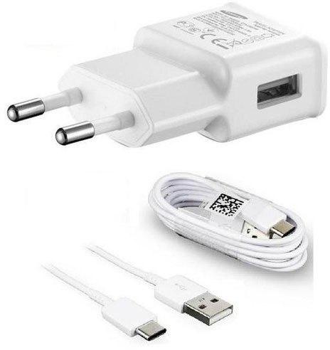 Plastic Single USB Mobile Charger, Color : White