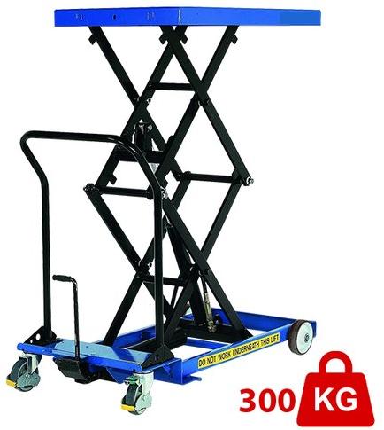 Ferron Equipments Scissor Lift Trolley, for Warehouses, Capacity : Up to 1 ton