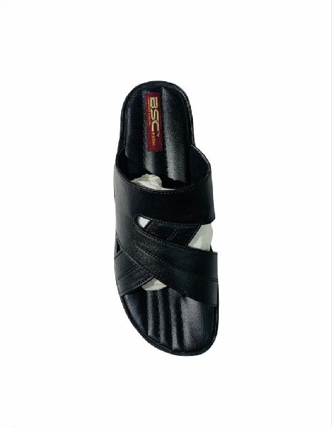 AIRMAX REXIN LEATHER SLIPPER 03, for Daily Wear, Pattern : Plain