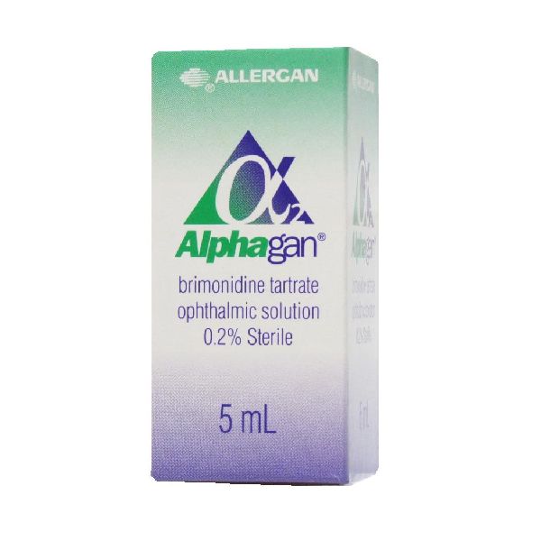 Plastic ALPHAGAN 0.20% DROP, Form : Liquid