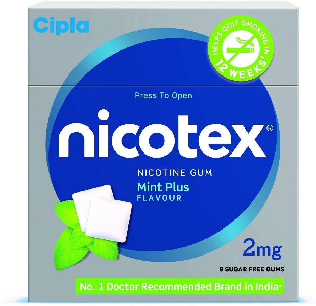 NICOTEX 2MG - MINT PLUS GUMS