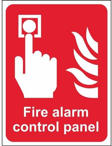 Acrylic Fire Control Signs, Film Type : Night Glow