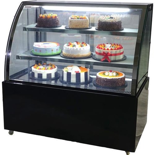 Stainless Steel Cake Display Counter at Rs 34,000 / Piece in Delhi