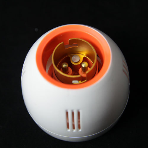 Batten Bulb Holder, Color : White Orange