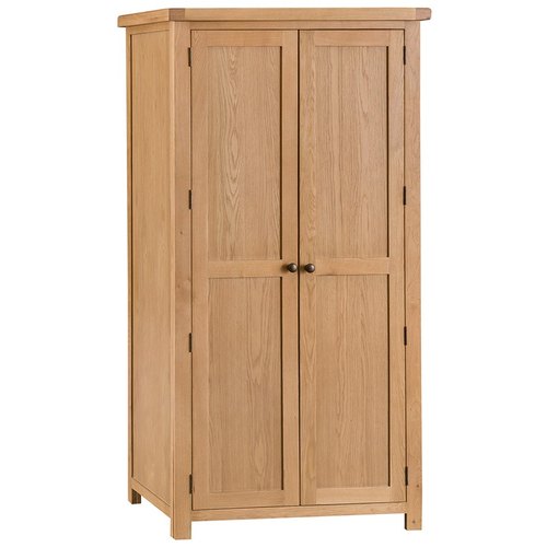 Double Door Wooden Wardrobe