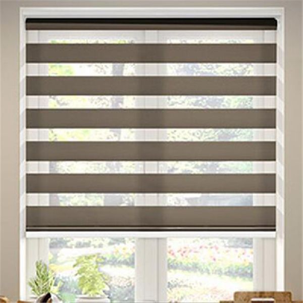 Polyester Zebra Blinds, for Window Use, Technics : Machine Made