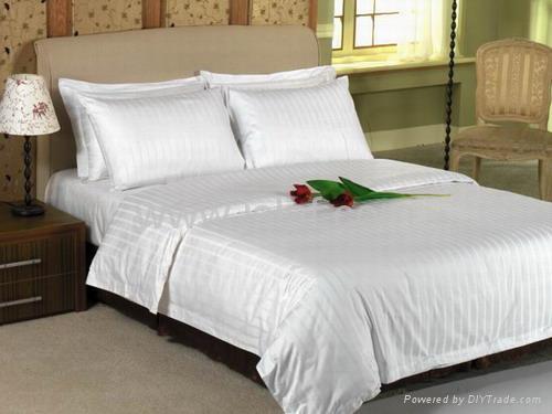 Poly cotton Bed Linen Sheets, Color : White