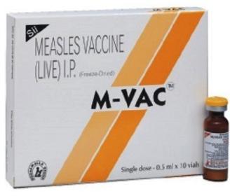 Measles Vaccine, for Clinical, Packaging Type : Bottles