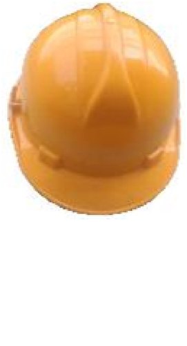 HDPE Industrial Safety Helmet, Color : Yellow