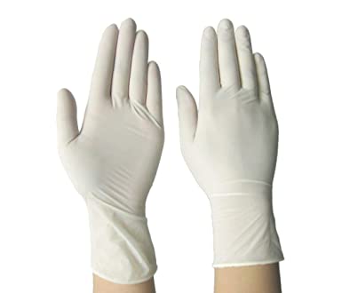 Latex Surgical Gloves, for Hospital, Clinical, Length : 10-15 Inches