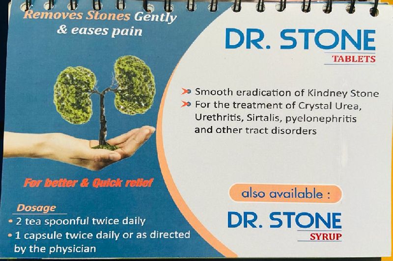 Dr. Stone Tablets, for Clinical, Hospital, Packaging Type : Blister Pack