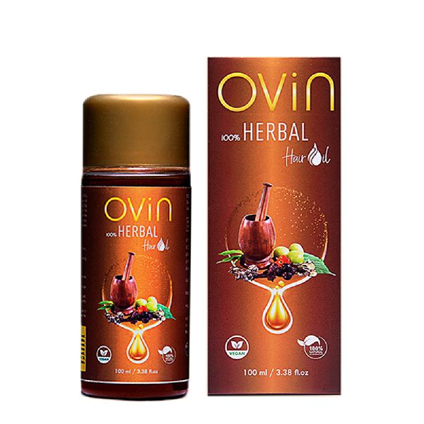 OVIN Herbal Hair Oil For Hair Growth &AMP;AMP; Reduce Dandruff