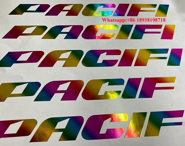 Dingyi OEM Chameleon Neon Water Transfer Decals Sticker Supplier