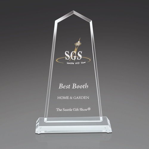 Polished Acrylic Trophy, for College, Office, School, Color : Transparent