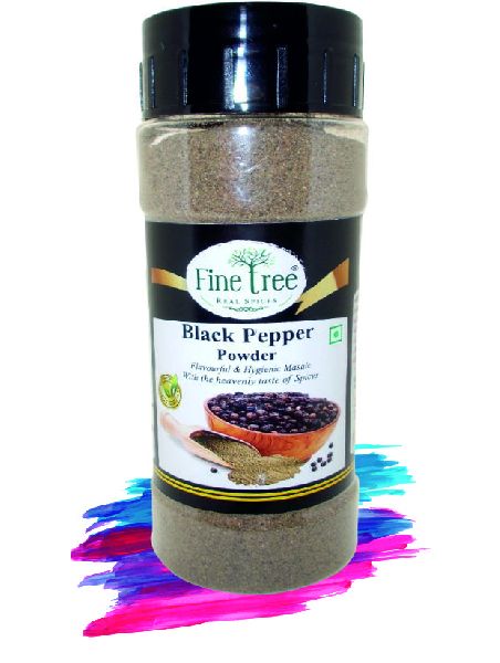 Blended Natural Black Pepper Powder, for Spices, Packaging Size : 50gm, 100gm