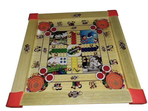 Wood Carrom Board, Color : Cardboard