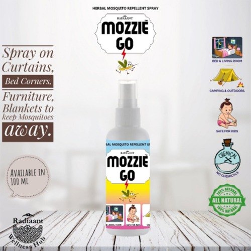 Mozzie Go Mosquito Repellent Spray, Packaging Type : Box