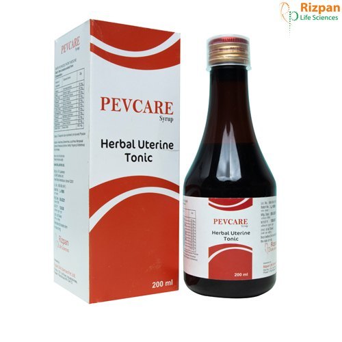 Pevcare Herbal Uterine Tonic Syrup, Packaging Size : 200ml