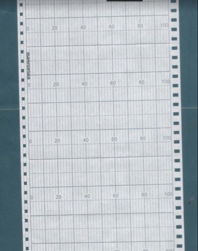 Strip Chart Recorder Paper, Color : White