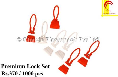 Mahadev Plastic Lock Set