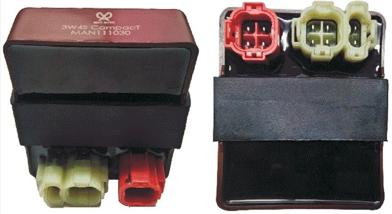 Plastic CDI Unit Compact Brown, for Automotive Use