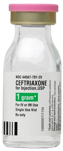 Ceftriaxone Injection, Form : Injectable