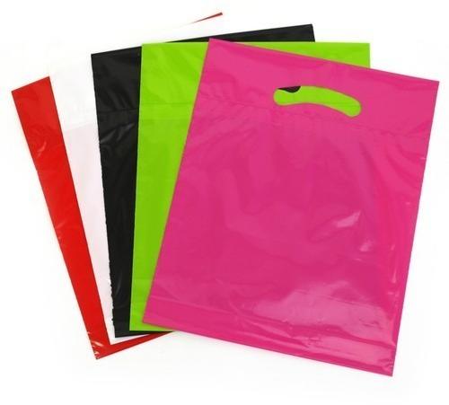 D Cut Plastic Carry Bag