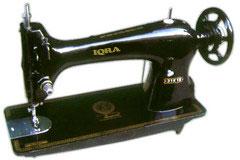 Rectangular Polished Cast Iron Leather Sewing Machine, for Textile Industry, Color : Black