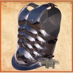 Muscle Armour Cuirass, Color : Black