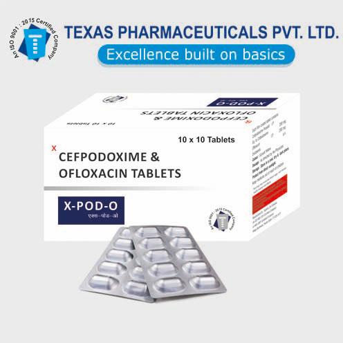 Cefpodoxime Proxetil And Ofloxacin Tablets