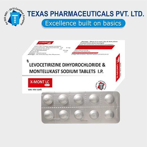 Levocetrizine Dihydrochoride And Montelukast Sodium Tablets