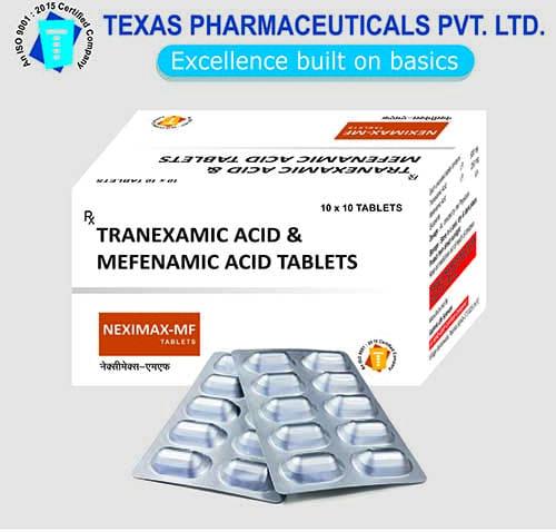 Tranexamic Acid And Mefenamic Acid Tablets