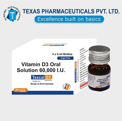 Vitamin D3 Oral Suspension, Form : Syrup