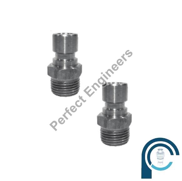 Male Plug Quick Release Coupling, Working Pressure : 300psi
