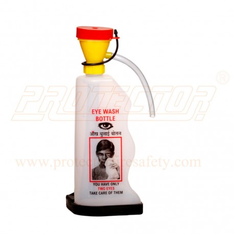 Protector Made from PVC EYE WASH BOTTLE, Size : 500 millimeter