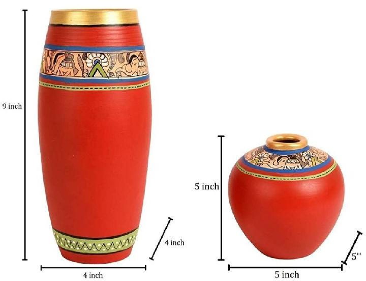 Homefurnishings clay Pot Sets Manufacturer, for Gift Items, Style : Dried