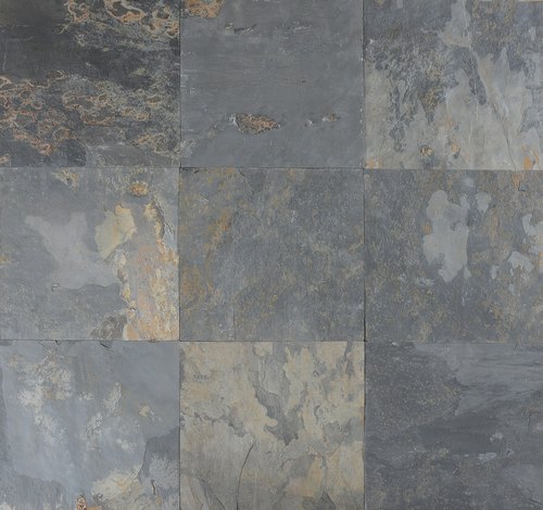 Rectangular Autumn Rustic Slate Stone, for Flooring, Feature : Durable, Non Slip