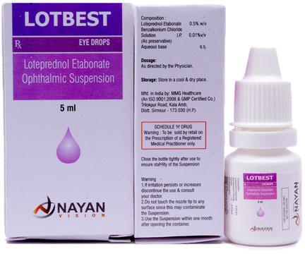 LOTEPREDNOL ETABONATE EYE DROP