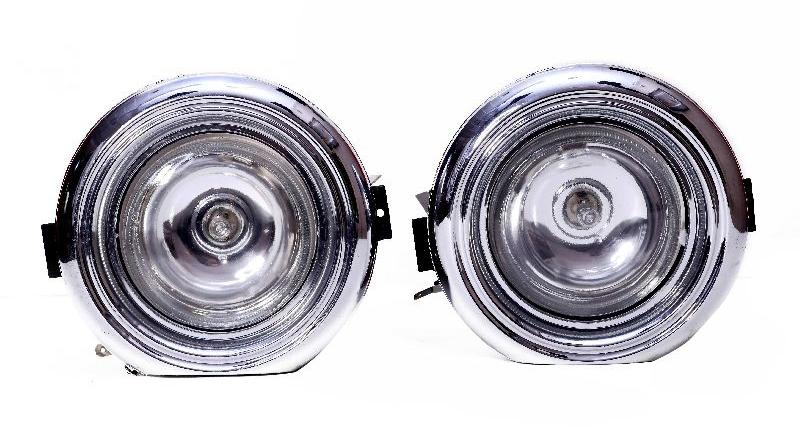 Round Polished Metal Head Light, for Automobile, Certification : CE Certified