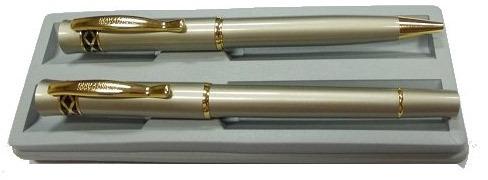 Golden Corporate Pen Set, Packaging Type : Box